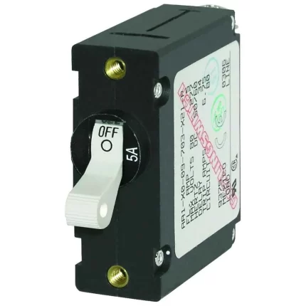 7202 AC/DC Single Pole Magnetic World Circuit Breaker - 5AMP